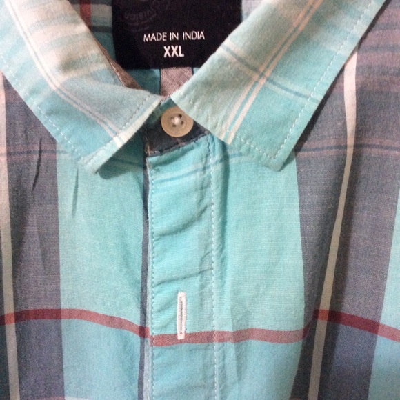 Men’s Calvin Klein plaid button up xxl - Picture 2 of 3